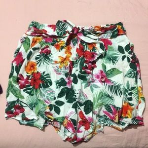 Floral shorts